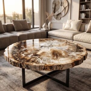 Table Basse en Tranche