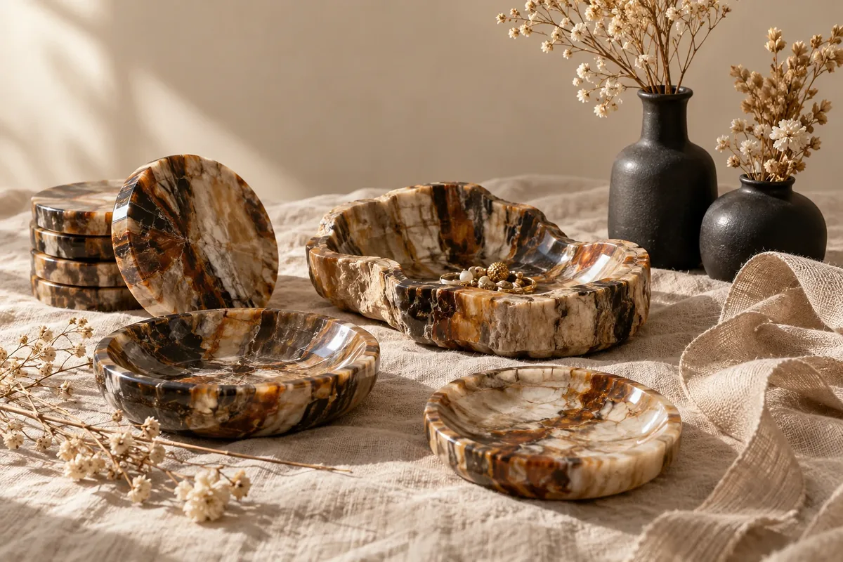 Idées cadeaux en bois fossilisé
